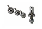 Convert Universal 1" Shank With 1-7/8" 2" & 2-5/16" Hitch Balls Set 900 New. Price: $67.92.