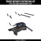 Curt Q20 Dual Jaw 5TH Wheel Trailer Hitch 20K For 19-25 Ram 1500 (new Body). Price: $1004.81.