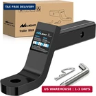 Nilight Trailer Hitch Ball Mount 4" Drop, 3" Rise, 1" Hole Fits 2" Receiver New. Price: $33.42.