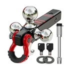Ayleid Trailer Hitch Tri-ball Mount With Hook&pin&rotatable Tow Shackle,fits ... New. Price: $75.88.