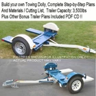 Car Tow Dolly Plans Build Guide, Step By Procedures, Pdf Cd, *nice & Easy* New. Price: $15.97.