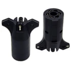 Calterm 7 Pin Round To 4 Way Flat Trailer Light Adapter Plug 08092 New. Price: $8.81.