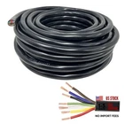 Heavy Duty 14 Gauge 7 Way Conductor Wire Rv Trailer Cable Cord 25 Ft Roll. Price: $88.09.