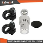 Labwork 60639 2-5/16" Gooseneck Ball & Safety Chain Anchor Kit Puck System New. Price: $97.61.