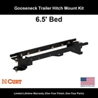 Curt Gooseneck Installation Brackets For 2007-2021 Toyota Tundra 6.5' Bed New. Price: $333.99.