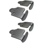 4 Pc Utility Trailer Wood Sides Latch Stake Body Gates Corner Brackets New. Price: $19.98.