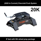 Curt Q20 5TH Wheel Hitch For 2020-2025 Chevy Silverado 2500 Hd 8' Bed New. Price: $1307.99.