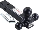 Toptow Tri Mount With 1-7/8", 2", 2-5/16" Balls, Fits Receiver New. Price: $52.53.
