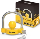 Retrue Universal Coupler Trailer Locks Ball Hitch Adjust New. Price: $21.34.