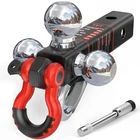 Tyt Recovery Trailer Tow Hitch Tri Ball Mount D-ring Shackle & Hook 10000LBS New. Price: $63.99.