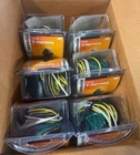 Lot 6X Trailer Y-harness Connector Flat Terminal Plug 48245 20FT Hopkins New. Price: $31.49.
