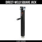 Curt 5000 Pound Direct-weld Square Trailer Jack Sidewind Handle 15" Travel 28359 New. Price: $115.99.