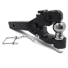 8T 12000LBS Receiver Mount Combination Pintle Hitch W/ 2" Ball Fit 2-INCH New. Price: $74.99.