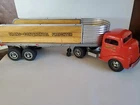 Vintage Smith Miller Orange Wood Bed Tractor Trans Continental Freighter Trailer Used. Price: $600.00.