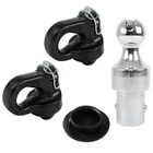2-5/16" Safety Chain Anchor Kit & Gooseneck Ball 38000 Lbs Puck System 60639 New. Price: $157.99.