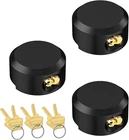 3 Pack Puck Locks For Trailers With Keyed Alike, 2-7/8 Inch Heavy Duty Hidden Sh New. Price: $82.70.