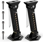 Telescoping Rv Camper Accessories - 2 Pack Trailer Stabilizer Jacks, Black New. Price: $57.11.
