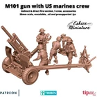 Eskice Miniatures Vietnam War Us M101 Artillery Gun & Crew Bolt Action 15 28MM + New. Price: $24.49.