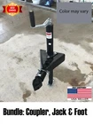 Ram 2" Bulldog Style Trailer Coupler, Jack & Foot 7000LBS Bundle New. Price: $126.89.