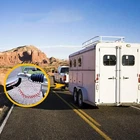 1/2SET 6FT Red Cable Trailer Breakaway Spring Safety Coiled Rope Rv Brake New. Price: $12.09.