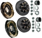 12" & Kit 7K (2) Manual Brakes + Loaded Hubs F02052 New. Price: $223.37.