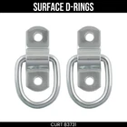 Curt D-ring Anchors Surface-mount 1X1.25 Inch 2.4K Lbs 2-PACK Heavy Duty 83731 New. Price: $23.99.