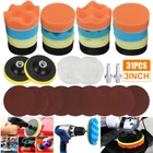 31PCS Foam Drill Polishing Pads Kit Car Hub Waxing Buffing Wheel Polisher 3" New. Price: $12.99.