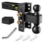 Tirol Adjustable Trailer Hitch - Fits 2 Inch Receiver, 4" Rise/drop For Truck... New. Price: $127.57.
