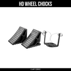 Curt Heavy Duty Wheel Chocks Pack With Steel Mounting Bracket 22802 New. Price: $83.99.