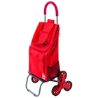 Foldable Stair Climber Trolley Cart Red Grocery Dbest Products 01-569 Dolly New. Price: $259.99.