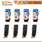 Blue Axle Straps Car Hauler Trailer Auto Tie Down Ratchet Tow Kit New Us. Price: $73.99.