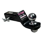 Curt Trailer Hitch 2" Drop 1-7/8" Ball 45830 With Pin 7500 Weight 1" Hole Used. Price: $29.99.