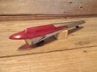 Original 1949-1950 Chevrolet Deluxe Accessory Red Lucite Hood Ornament Used. Price: $199.99.