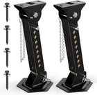 Telescoping Rv Camper Accessories - 2 Pack Trailer Stabilizer Jacks, Black New. Price: $57.02.