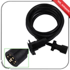 Universal Molded Trailer Light Plug Wiring Harness 7 Way Rv 12' Cord For 5TH New. Price: $29.77.