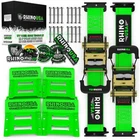 Rhino Usa E-track Wheel Chock Tie Down Trailer Tire Strap Kit For Atv Utv Rtv New. Price: $83.95.