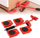5PCS Heavy Furniture Lifter Set - Easy Moving Slider Mover Tool Kit New. Price: $7.99.