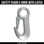 Curt Snap Hook Trailer Safety Chain Carabiner Clip 5/8 Inch Eye 3,500 Lbs 81360 New. Price: $24.99.