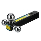 Seachoice Tri Ball Mount Solid Shank Trailer Hitch, In., Chrome - 52281 New. Price: $114.86.