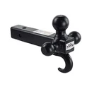 Trailer Receiver Hitch Tri Mount With Hook Black Balls Fits For 2" Toptow New. Price: $45.01.