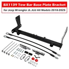 BX1139 Tow Bar Base Plate Bracket For Jeep Wrangler Jlu All Models 2018-2025 New. Price: $209.73.