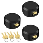 3 Pack Puck Locks For Trailers With Keyed Alike, 2-7/8 Inch Heavy Duty Hidden... New. Price: $74.99.