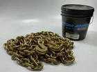 Automann 573.KG703820 Transport Chain, Grade 70, 3/8" X 20' Feet W/ Clevis Hooks New. Price: $107.99.