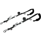 Powertye Mfg. 1-1/2" Ratchet/cam Tie-down Straps Black 30722 New. Price: $72.96.