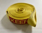 Keeper 89922 2" X 20' Yellow Vehicle Recovery Strap 7000 Lbs Open. Price: $14.99.