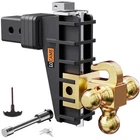 Locame Adjustable Tri-ball Trailer Hitch 2-5/16" Drop, Fits 2.5" Receiver 18500L New. Price: $313.48.