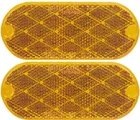 Set Of 2 New Peterson Manufacturing Oblong Amber Reflectors ***free Shipping***. Price: $8.99.