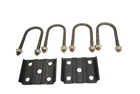 Trailer Axle U-bolt Kit For 2-3/8" Round Tube 3500 Lb 5-1/2" Long New. Price: $38.99.