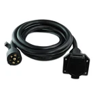 Leisure Cords 7-WAY Trailer Extension Wire Ft Pin 8-FEET, Black New. Price: $42.99.
