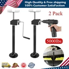 2 Pack Slide-out Adjustable Camper Support Rv Stabilizer Trailer Wheel Lift Jack New. Price: $62.21.